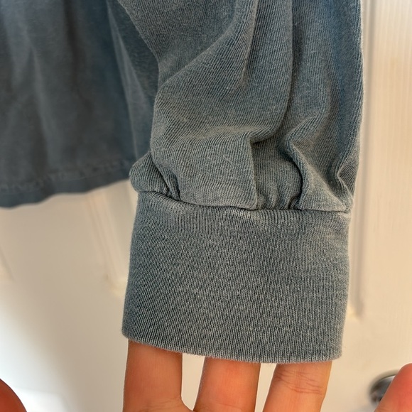 Comfort Colors Nature Backs men’s blue long sleeve t-shirt size large - Picture 8 of 10